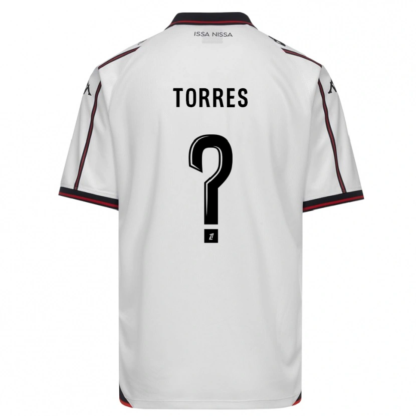 Danxen Women Rossé Torres #0 Black White Away Jersey 2026/27 T-Shirt