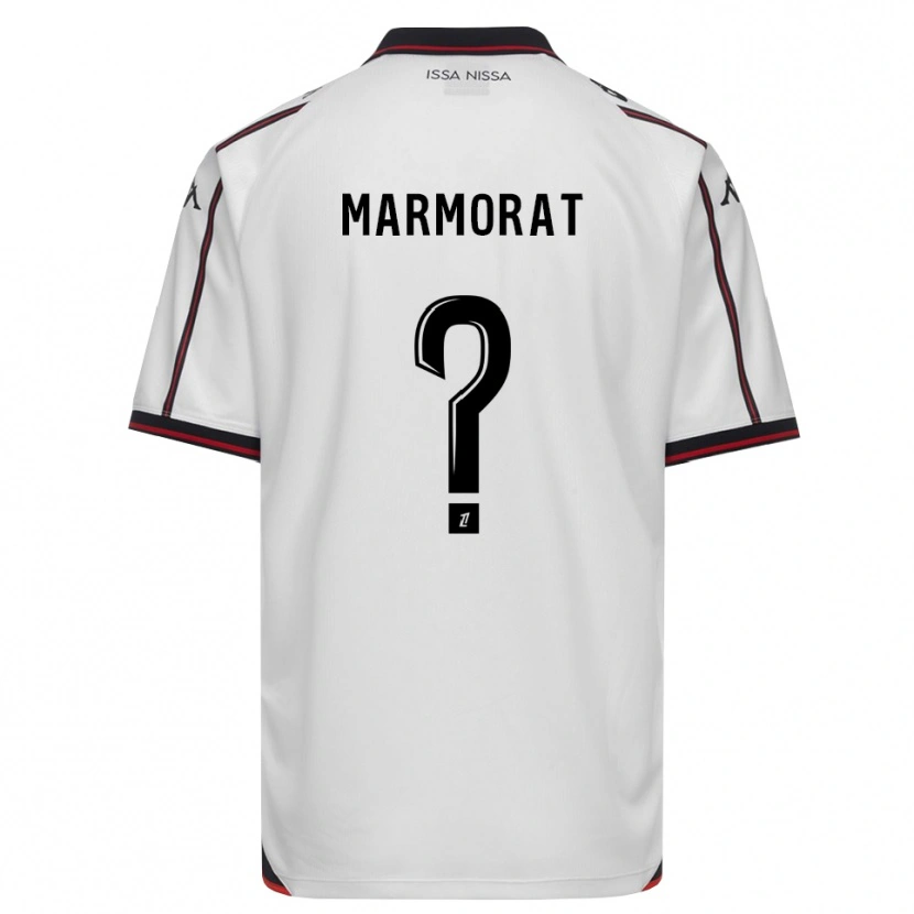 Danxen Women Mathéo Marmorat #0 Black White Away Jersey 2026/27 T-Shirt
