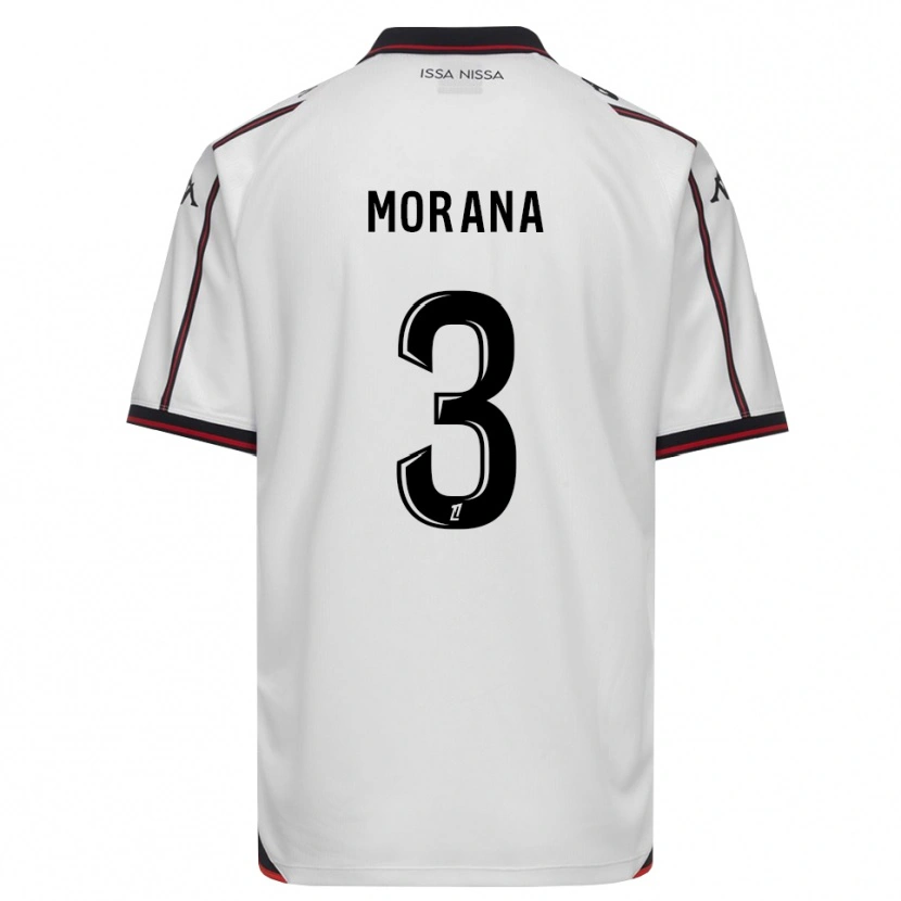 Danxen Women Djelan Morana #3 Black White Away Jersey 2026/27 T-Shirt