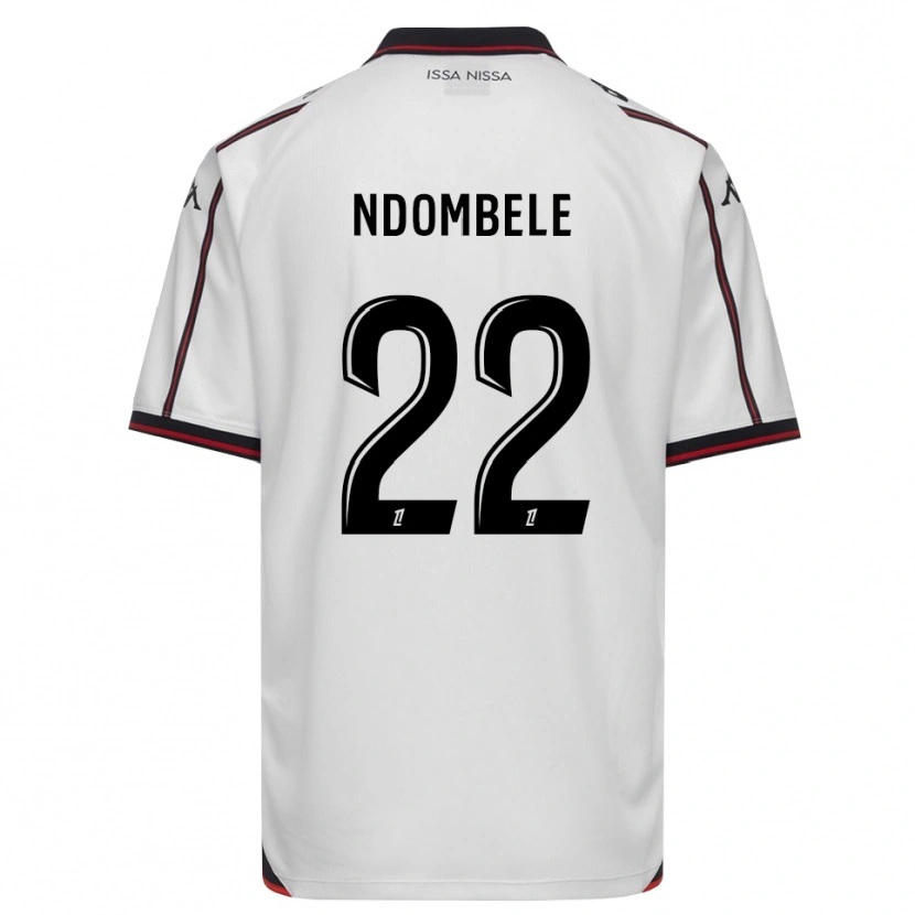 Danxen Women Tanguy Ndombele #22 Black White Away Jersey 2026/27 T-Shirt