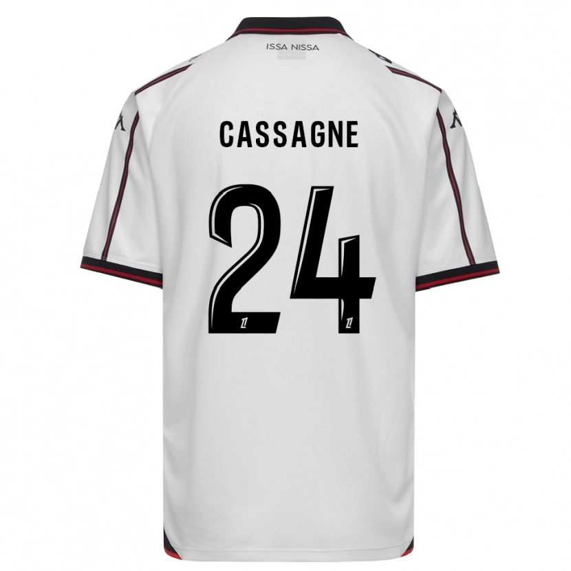 Danxen Women Léa Cassagne #24 Black White Away Jersey 2026/27 T-Shirt