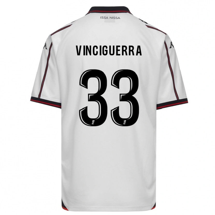 Danxen Women Pauline Vinciguerra #33 Black White Away Jersey 2026/27 T-Shirt