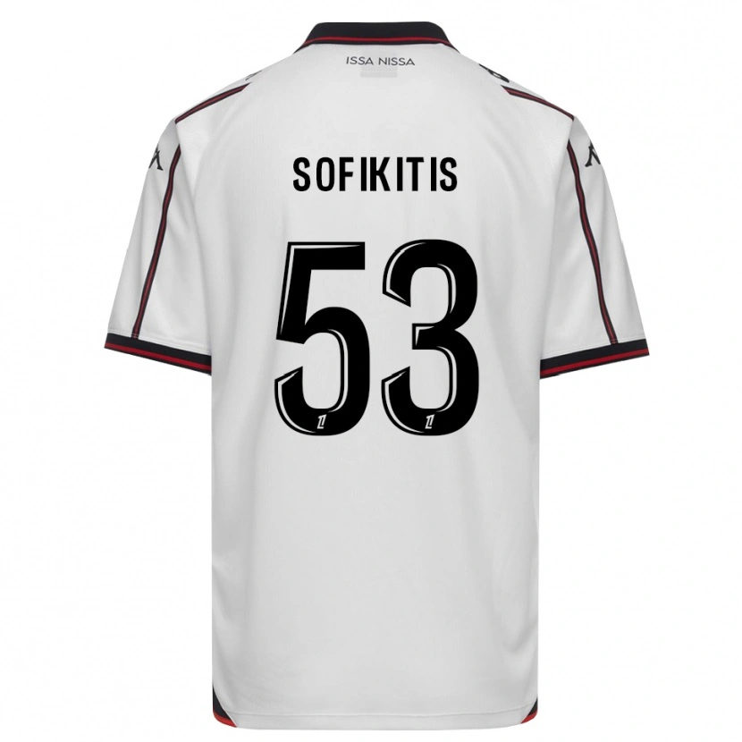 Danxen Women Yanis Sofikitis #53 Black White Away Jersey 2026/27 T-Shirt