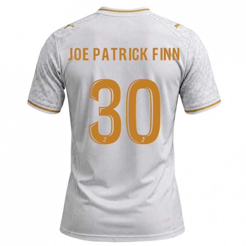 Danxen Women John Patrick #30 White Gray Goldenrod Away Jersey 2026/27 T-Shirt