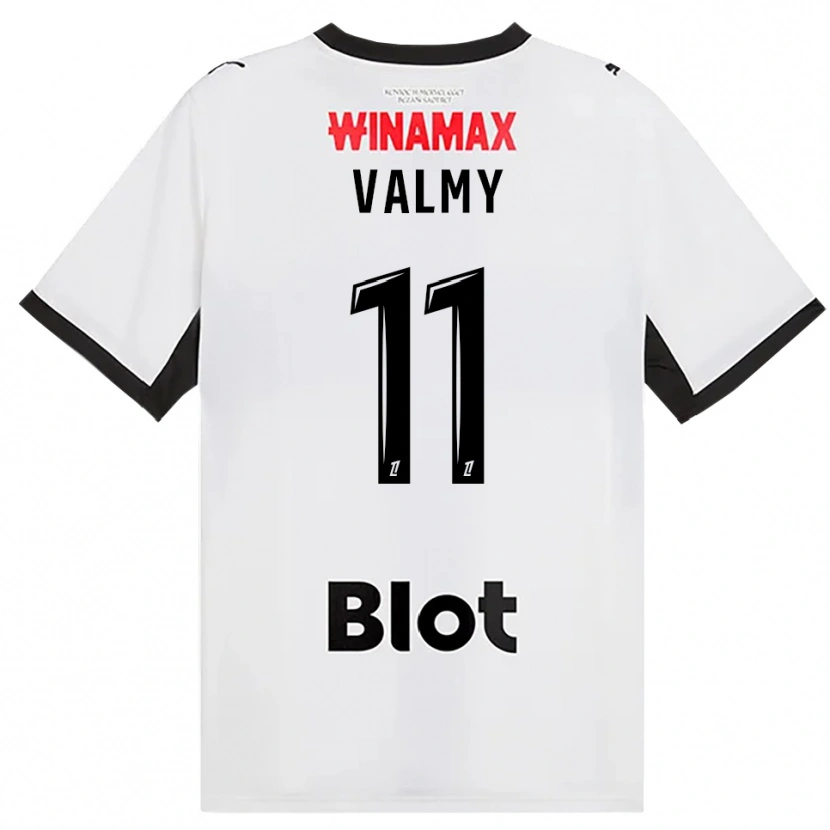 Danxen Women Mouhammad Valmy #11 Black White Red Away Jersey 2026/27 T-Shirt