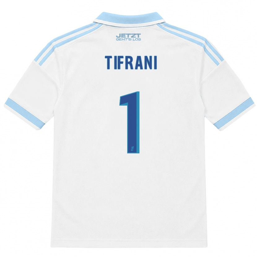 Danxen Women Yazid Tifrani #1 Light Sky Blue White Red Away Jersey 2026/27 T-Shirt