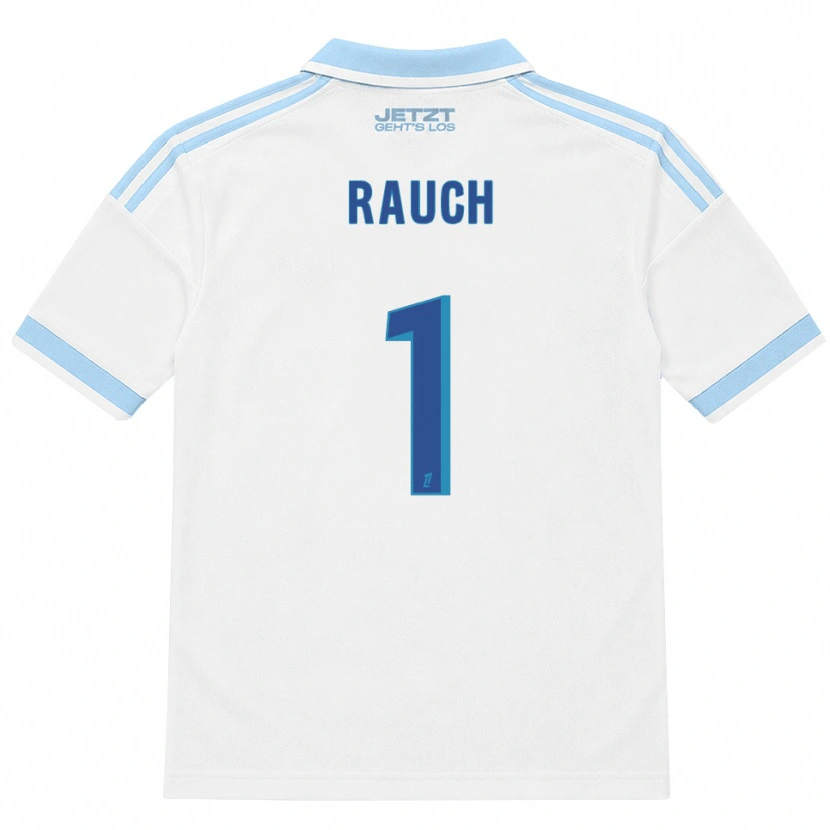 Danxen Women Hugo Rauch #1 Light Sky Blue White Red Away Jersey 2026/27 T-Shirt