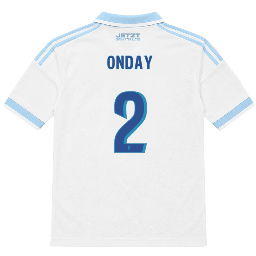 Danxen Women Georges Onday #2 Light Sky Blue White Red Away Jersey 2026/27 T-Shirt