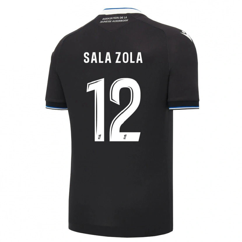 Danxen Women Benaja Sala Zola #12 Black Blue White Away Jersey 2026/27 T-Shirt