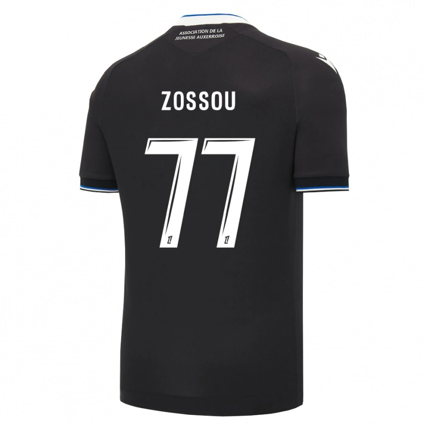 Danxen Women Aristide Zossou #77 Black Blue White Away Jersey 2026/27 T-Shirt