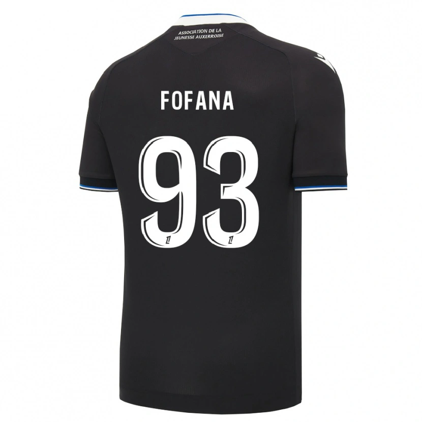 Danxen Women Sékou Fofana #93 Black Blue White Away Jersey 2026/27 T-Shirt