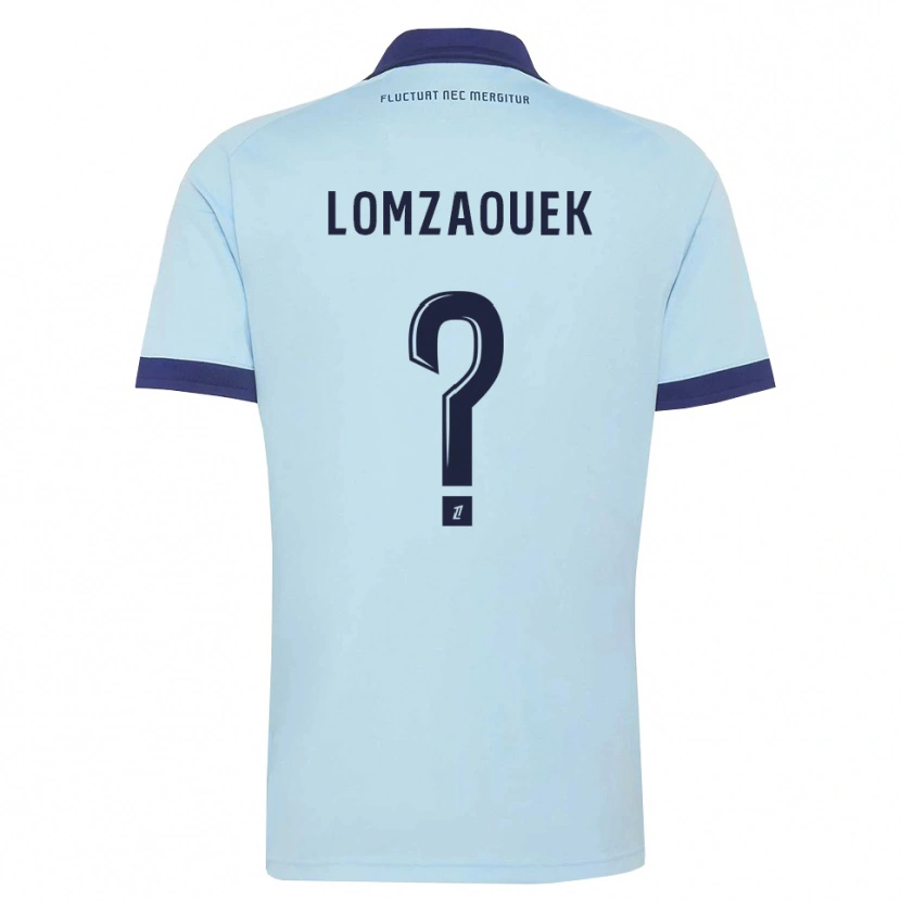 Danxen Women Shahine Lomzaouek #0 Cornflower Blue Black Away Jersey 2026/27 T-Shirt