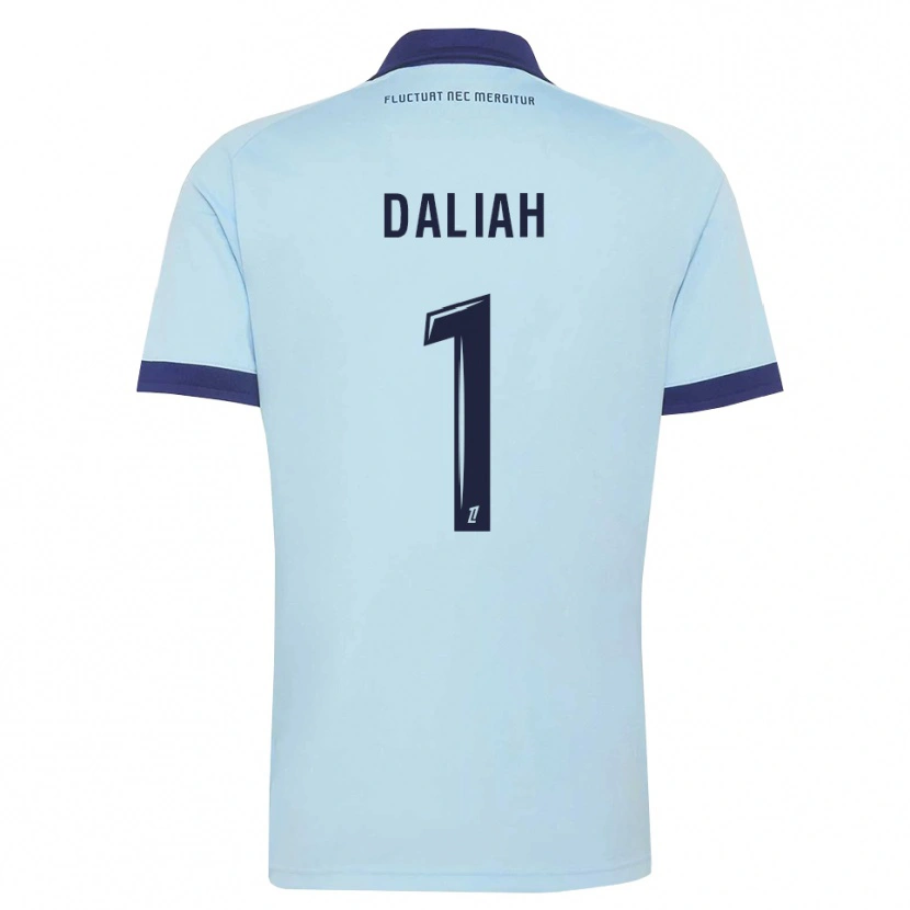 Danxen Women Leny Daliah #1 Cornflower Blue Black Away Jersey 2026/27 T-Shirt