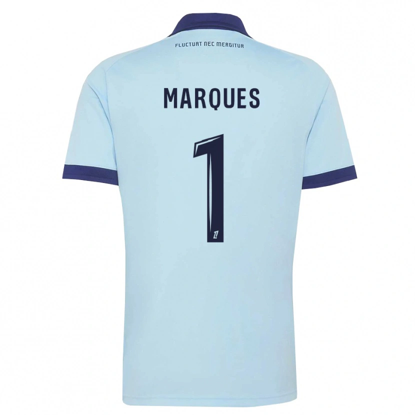 Danxen Women Inès Marques #1 Cornflower Blue Black Away Jersey 2026/27 T-Shirt