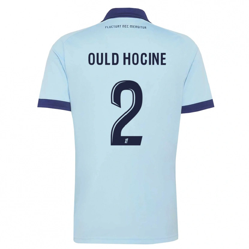 Danxen Women Célina Ould Hocine #2 Cornflower Blue Black Away Jersey 2026/27 T-Shirt
