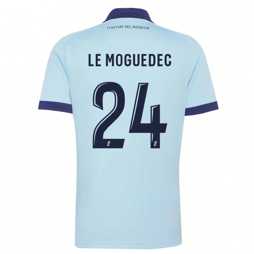 Danxen Women Anaële Le Moguedec #24 Cornflower Blue Black Away Jersey 2026/27 T-Shirt