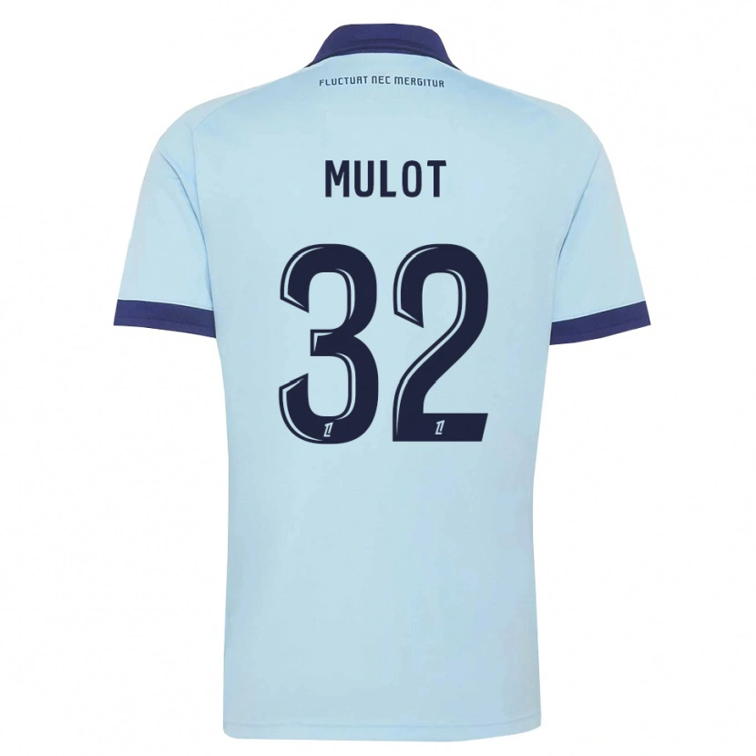 Danxen Women Marie Mulot #32 Cornflower Blue Black Away Jersey 2026/27 T-Shirt