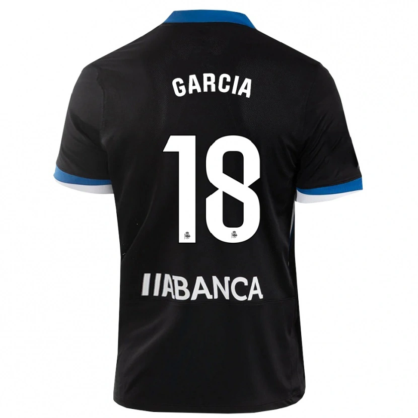 Danxen Women Raquel García #18 Black Blue White Away Jersey 2026/27 T-Shirt