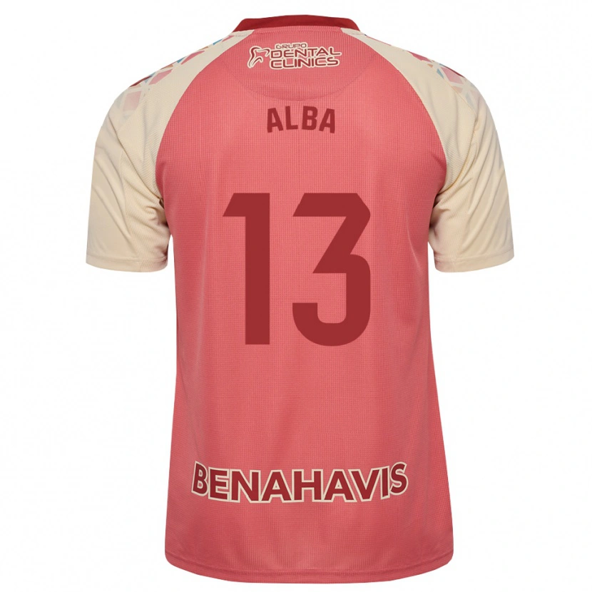 Danxen Women Alba #13 Light Pink Red Blue Away Jersey 2026/27 T-Shirt