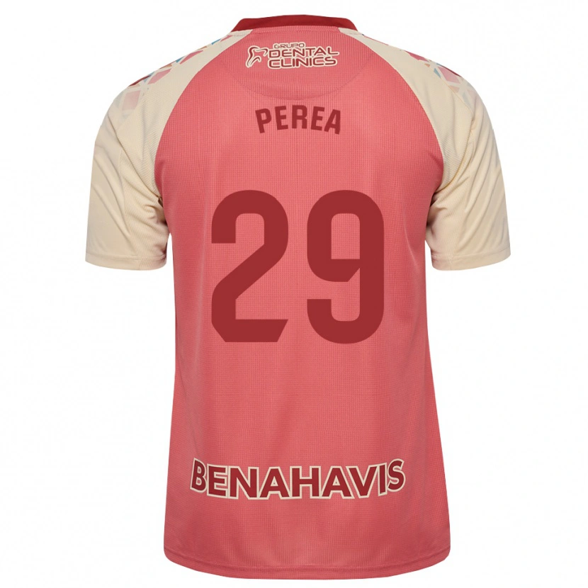 Danxen Women Gorka Perea #29 Light Pink Red Blue Away Jersey 2026/27 T-Shirt