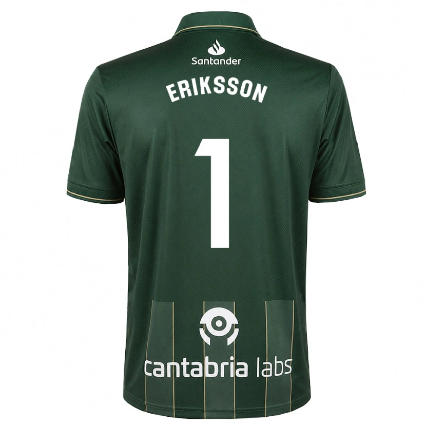 Danxen Women Simon Eriksson #1 Dark Slate Gray White Away Jersey 2026/27 T-Shirt