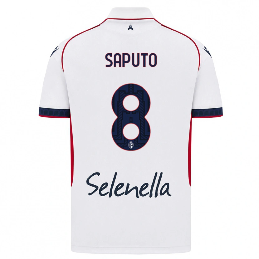 Danxen Women Jesse Saputo #8 White Red Royal Blue Away Jersey 2026/27 T-Shirt