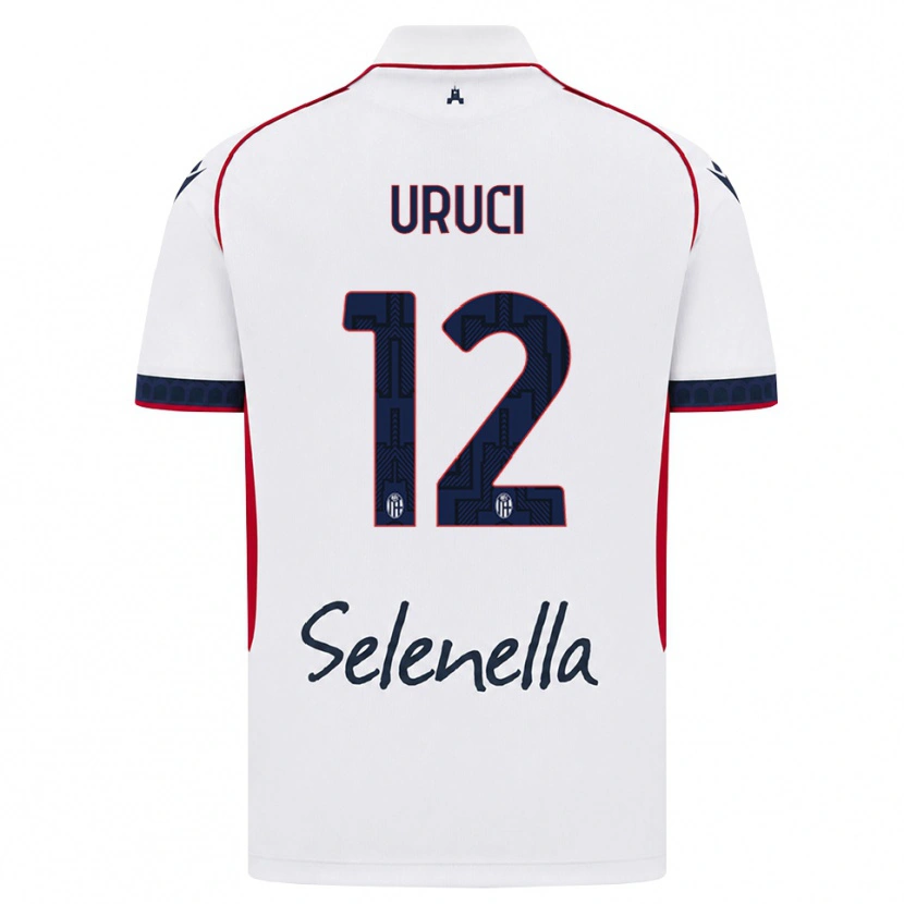 Danxen Women Klejton Uruci #12 White Red Royal Blue Away Jersey 2026/27 T-Shirt
