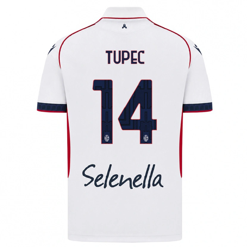 Danxen Women Leos Tupec #14 White Red Royal Blue Away Jersey 2026/27 T-Shirt