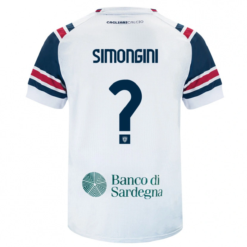 Danxen Women Andrea Simongini #0 White Red Green Away Jersey 2026/27 T-Shirt