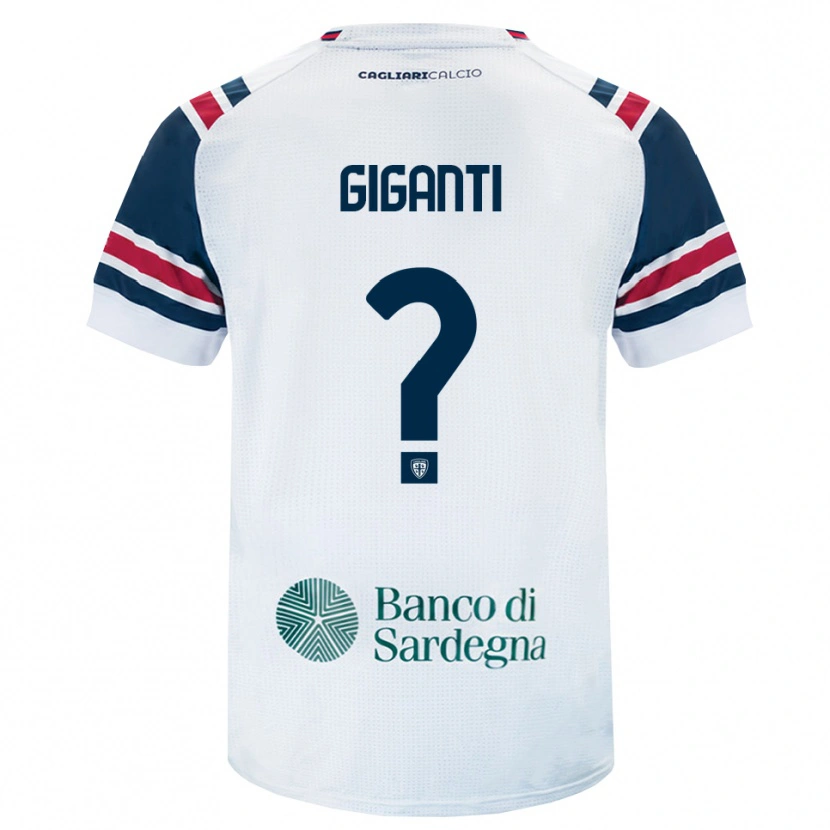 Danxen Women Michele Giganti #0 White Red Green Away Jersey 2026/27 T-Shirt