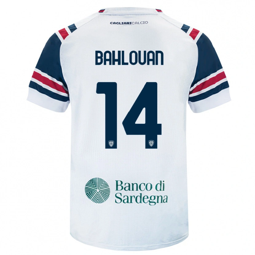 Danxen Women Amine Bahlouan #14 White Red Green Away Jersey 2026/27 T-Shirt