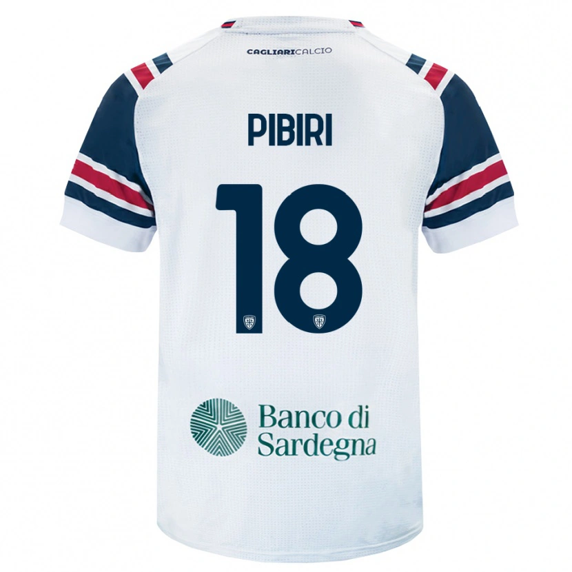 Danxen Women Andrea Pibiri #18 White Red Green Away Jersey 2026/27 T-Shirt