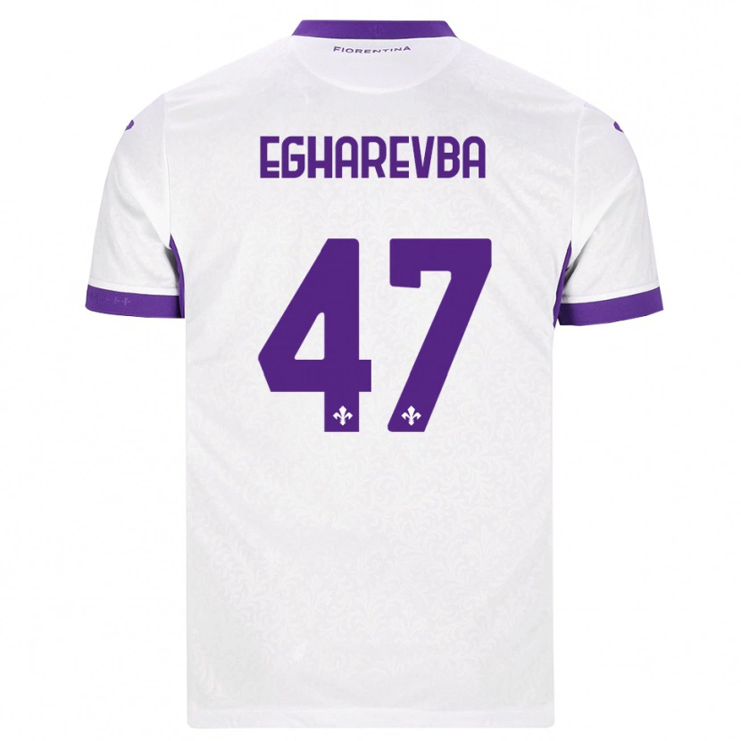 Danxen Women Fortune Egharevba #47 White Purple Away Jersey 2026/27 T-Shirt