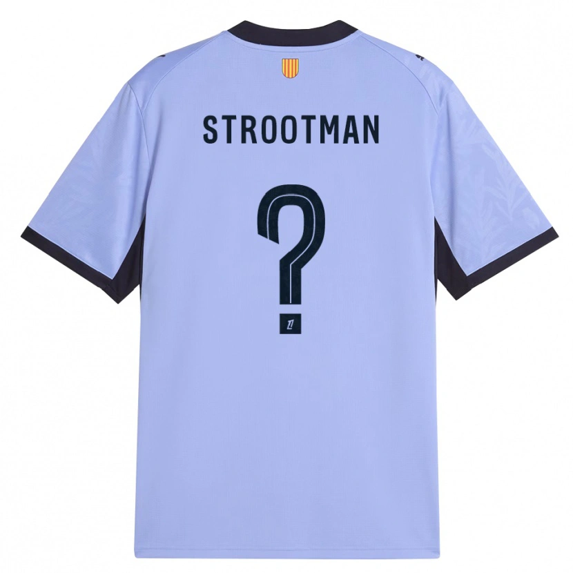 Danxen Women Kevin Strootman #0 Lavender Black Third Jersey 2026/27 T-Shirt