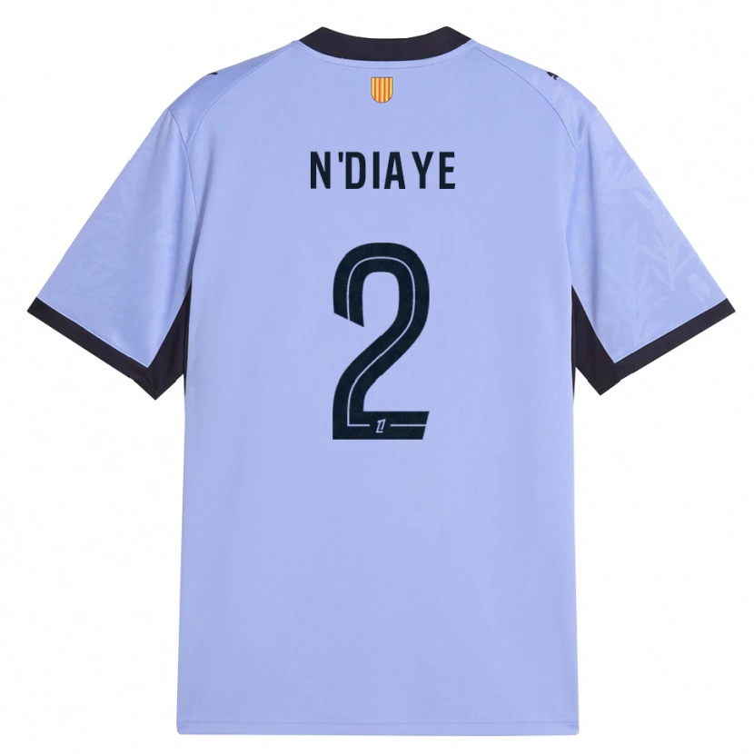 Danxen Women Osmane N'diaye #2 Lavender Black Third Jersey 2026/27 T-Shirt