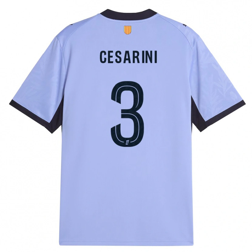 Danxen Women Gaëtan Cesarini #3 Lavender Black Third Jersey 2026/27 T-Shirt