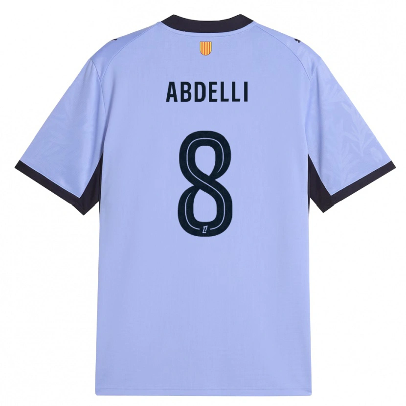 Danxen Women Himad Abdelli #8 Lavender Black Third Jersey 2026/27 T-Shirt