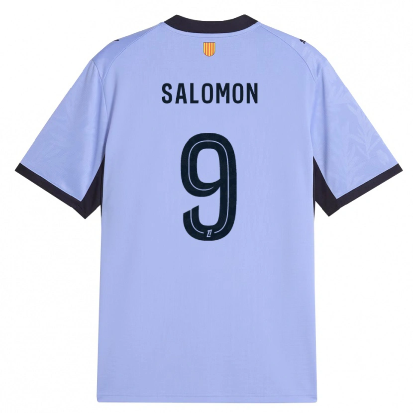 Danxen Women Maeva Salomon #9 Lavender Black Third Jersey 2026/27 T-Shirt