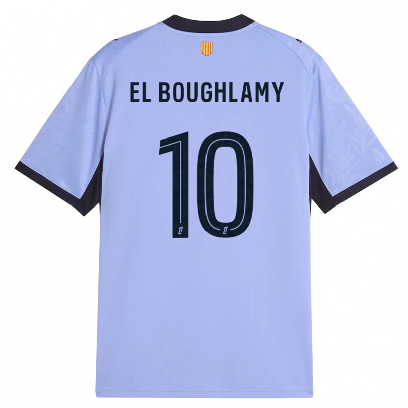Danxen Women Adam El Boughlamy #10 Lavender Black Third Jersey 2026/27 T-Shirt