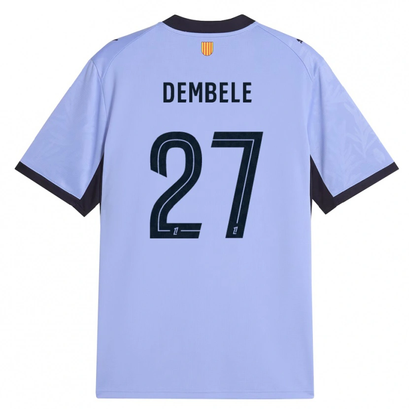 Danxen Women Coumba Dembélé #27 Lavender Black Third Jersey 2026/27 T-Shirt