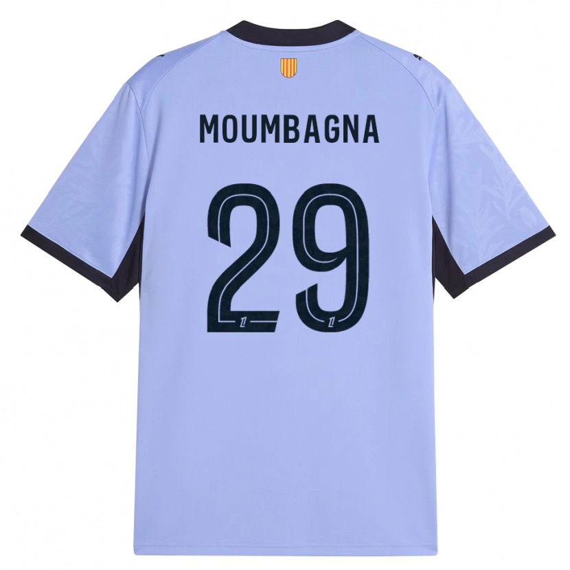 Danxen Women Faris Moumbagna #29 Lavender Black Third Jersey 2026/27 T-Shirt