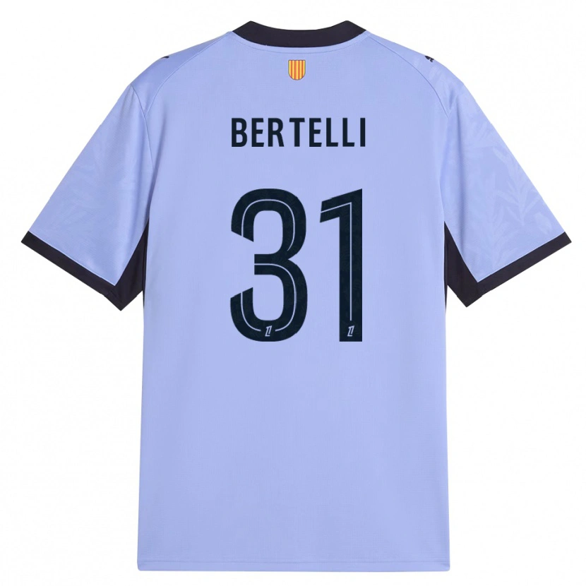 Danxen Women Ugo Bertelli #31 Lavender Black Third Jersey 2026/27 T-Shirt