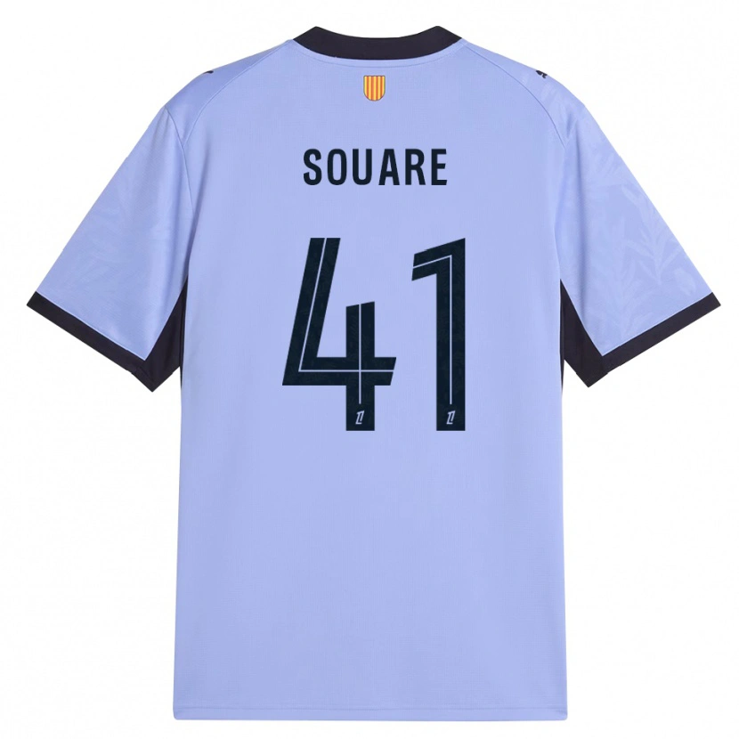 Danxen Women Cheick Souare #41 Lavender Black Third Jersey 2026/27 T-Shirt
