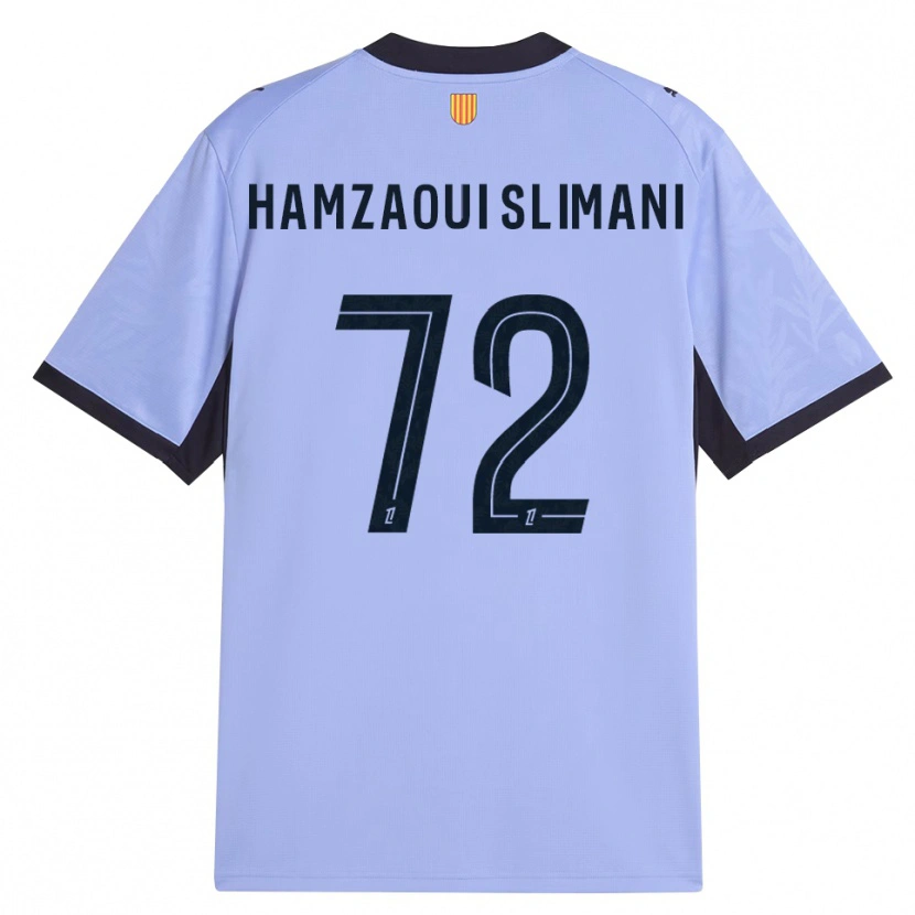 Danxen Women Hilan Hamzaoui Slimani #72 Lavender Black Third Jersey 2026/27 T-Shirt