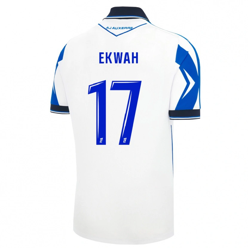 Danxen Women Pierre Ekwah #17 Black White Blue Home Jersey 2026/27 T-Shirt