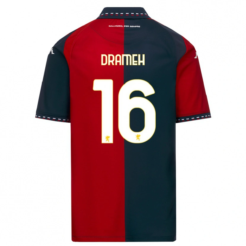Danxen Kid Cody Drameh #16 Red Black White Home Jersey 2026/27 T-Shirt