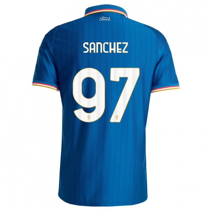 Danxen Kid Robert Sánchez #97 Blue White Red Home Jersey 2026/27 T-Shirt