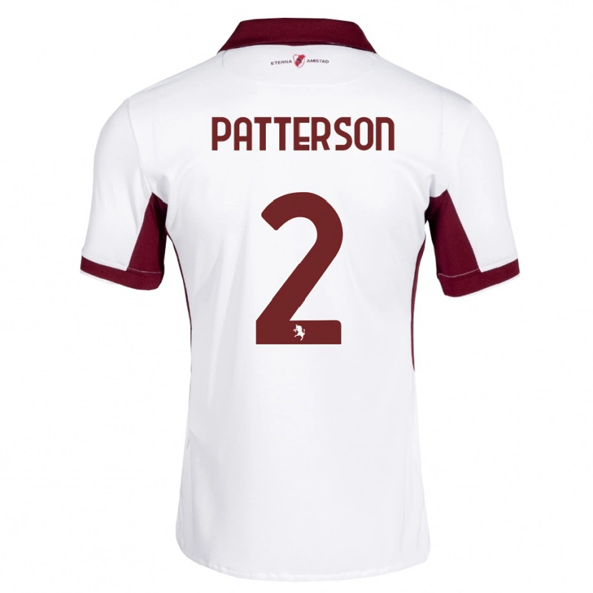 Danxen Kid Nathan Patterson #2 Burgundy White Red Away Jersey 2026/27 T-Shirt