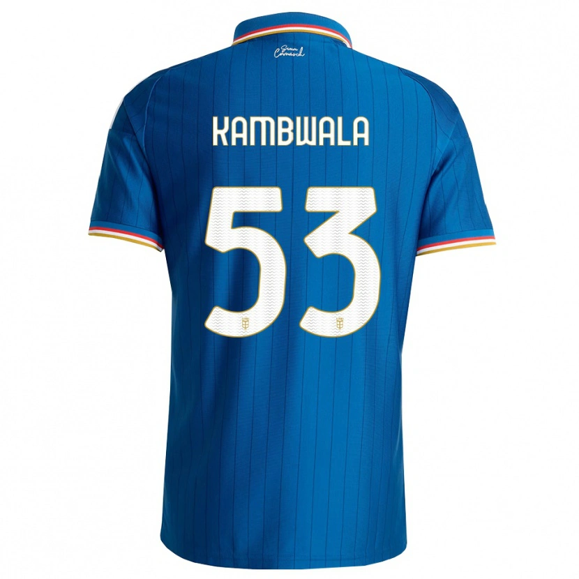 Danxen Kid Willy Kambwala #53 Blue White Red Home Jersey 2026/27 T-Shirt