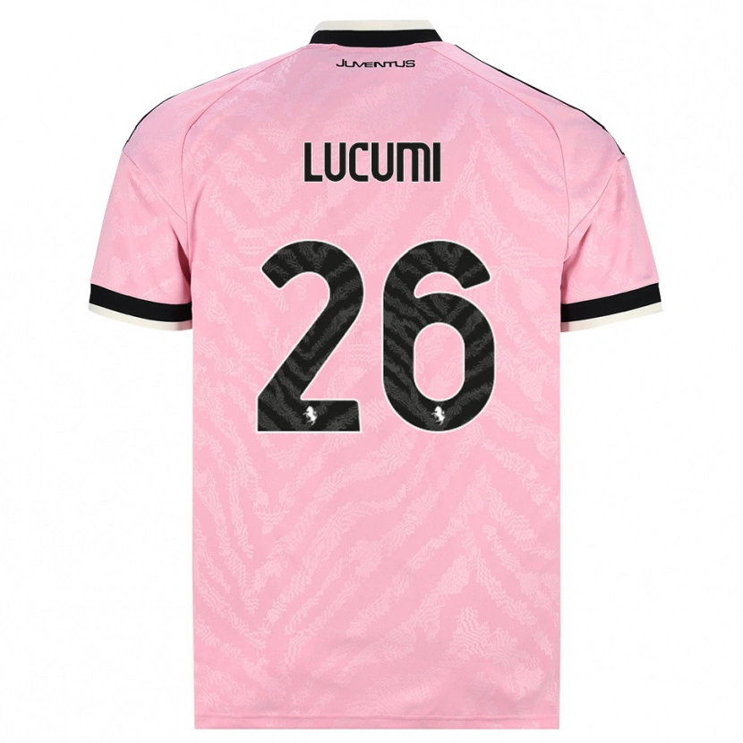 Danxen Kid Jhon Lucumí #26 Pink Black Away Jersey 2026/27 T-Shirt